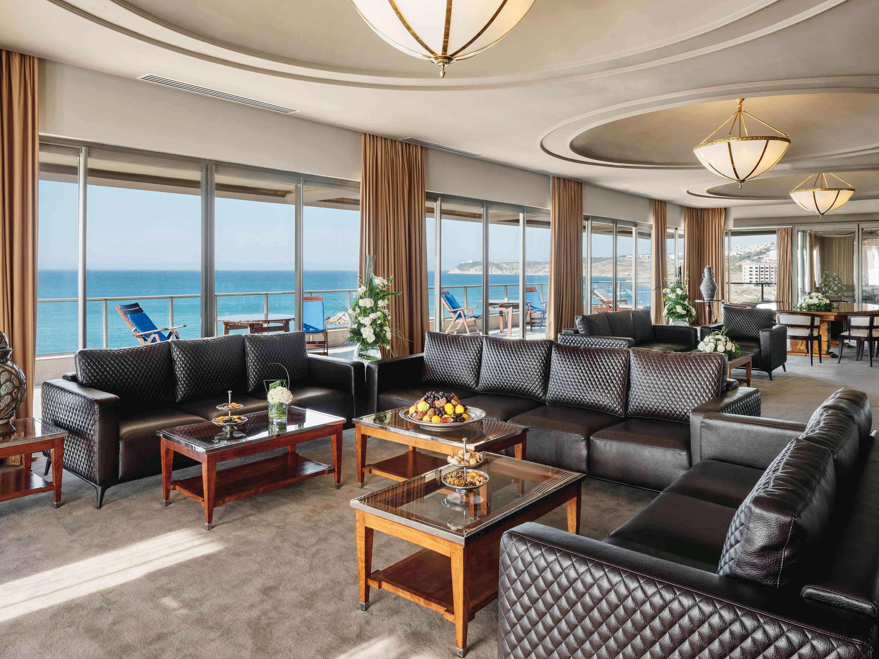 Moevenpick Hotel & Casino Malabata Tanger Tânger Exterior foto Club Lounge at the Hilton Tel Aviv